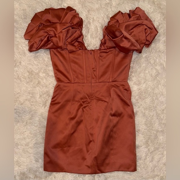 House of CB Blush Ruffle Mini Dress - Picture 6 of 8